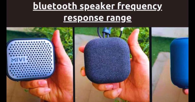 Bluetooth Speaker Frequency Response Range: A Comprehensive Guide ...